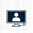 Icono de chat o videollamada